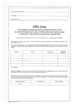 PŘÍLOHA