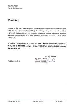 lng. Otto &Scaron;ebesta