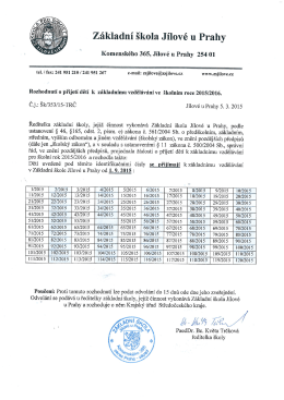 Základní škola Jílové u Prahy