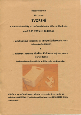TVOŘENÍ