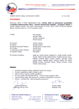 česk&yacute; svaz ledn&iacute;ho hokeje czech ice hockey association