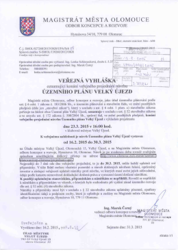 St&aacute;hnout - Městys Velk&yacute; &Uacute;jezd