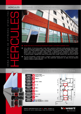 hercules okenne - dverní systeivi s ptivi