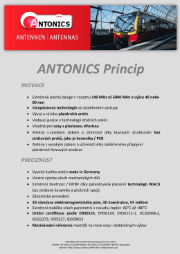 ANTONICS Princip