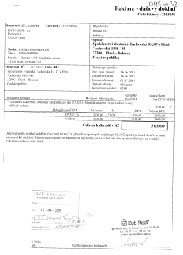 BYT - REAL a.s. - Tachovsk&aacute; 85, 87 v Plzni