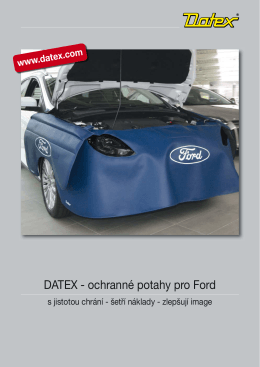 DATEX - ochranné potahy pro Ford