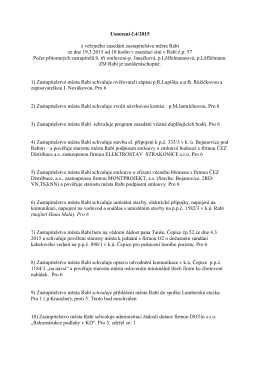 Usnesení ZM č. 4/2015