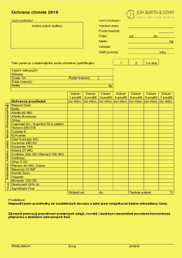 Ochrana chmele 2015