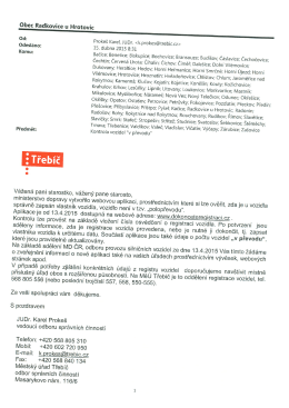 Obec Radkovice u Hrotovic