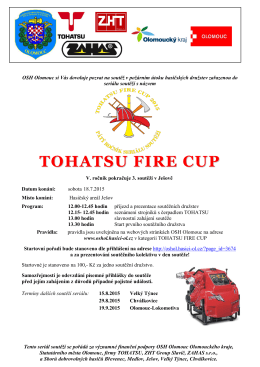 TOHATSU FIRE CUP