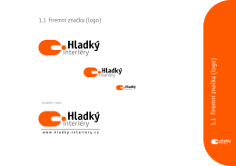 Hladky interiery - corporate manual