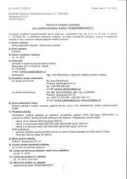 Výzva k podání nabídek_VZ_2015_73_datové úložiště