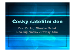Český satelitní den
