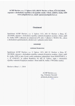 www.achpslavkov.cz, email: spunar@aehpslavkovxz