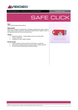 TECH INFO - SAFE CLICK