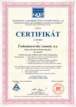 čsn ohsas 18001