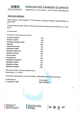 Z . OLOGICKĂ ZAHRADA n