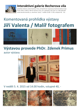 Jiří Valenta / Malíř fotografem