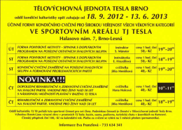 TĚLOVÝCHOVNÁ IEDNOTA TESLA BRNO
