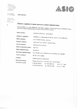 uzavírka silnice Cirkvice