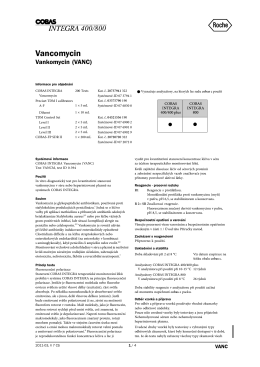 Vancomycin - Roche Diagnostics
