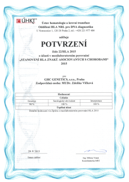 Celiakie - GHC Genetics