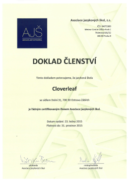 Asociace jazykov&yacute;ch &scaron;kol, z.s.