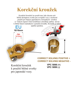 korekční kroužky