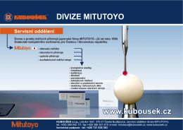 Mitutoyo Servis