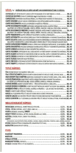 Menu ke stažení