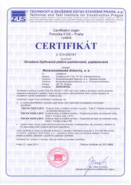 pletivo plastovan&eacute; a pozinkovan&eacute; 21.8.2015