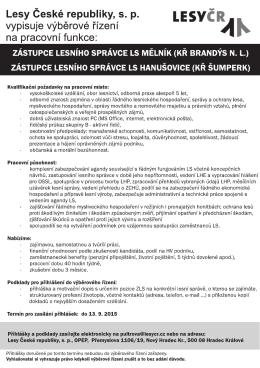 Lesy České republiky, s. p. LESVČR