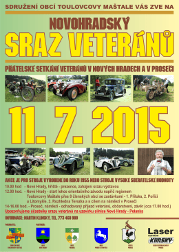 sraz veter&aacute;nů - Obec Nov&eacute; Hrady
