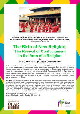 The Birth of New Religion: