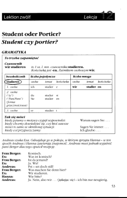 Student czy port&iacute;er?