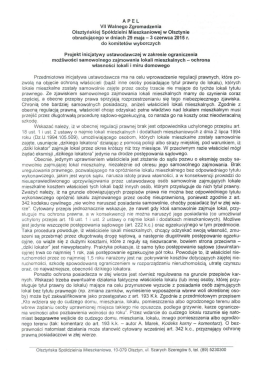 ochrona własności lokali i miru - Gdyńska Sp&oacute;łdzielnia Mieszkaniowa