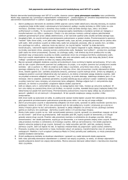 Jak poprawnie zamontować sterownik bezdotykowy serii - Dac-Ter