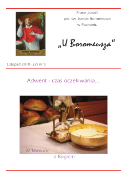 „U Boromeusza” Listopad 2010 (22) nr 5