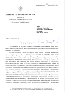 treść pisma