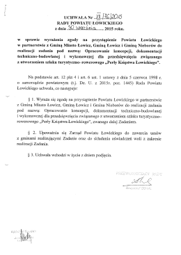 RADY POWIA`FU_ŁOW&Iacute;CKIEGO
