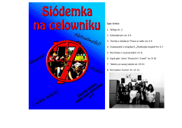 nr 1 - 2015/16 - Publiczne Gimnazjum nr 7 im. ks. Stanisława
