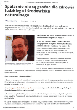 Spalarnie nie są groźne - Stowarzyszenie Idea Carpathia