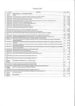 Plik do pobrania: przedmiar robót – dach