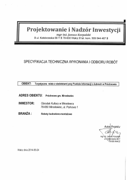 Załącznik nr 13 - Ośrodek Kultury w Mirosławcu