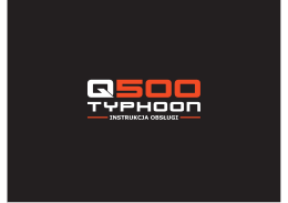 Instrukcja obsługi PL Yuneec Q500 Typhoon