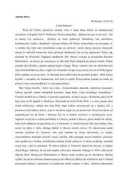 Jaros Antoni - praca literacka w formacie pdf