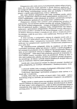 Pielęgniarstwo jako sztuka stawia przed pielęgniarką