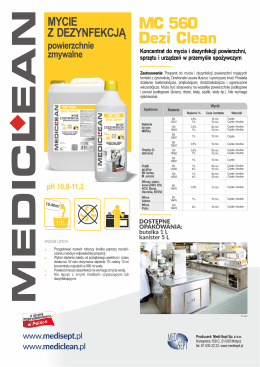 Ulotka - Medi-Sept