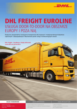 Pobierz broszurę o DHL Freight Euroline