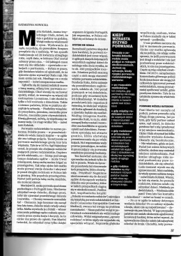 Artykuł Wprost - Fundacja Consensius